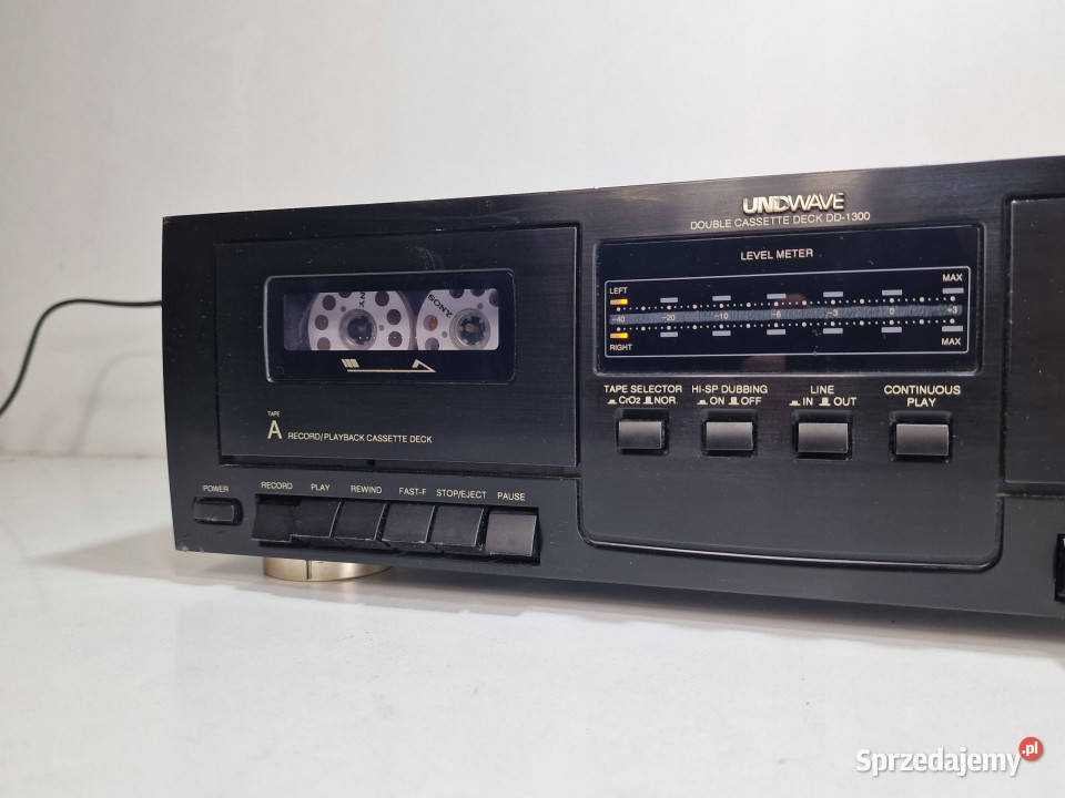 Soundwave Cassette Deck magnetofon DD1300 DD Magnetofony Międzychód