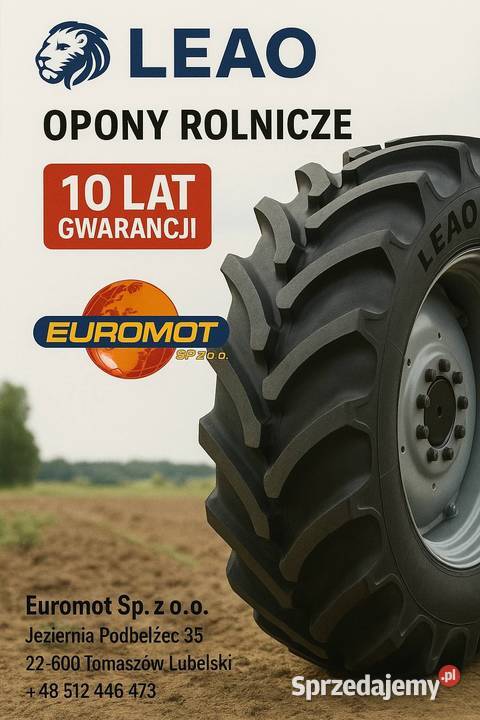 Opona 54065R30 Leao LR650 10 LAT GWARANCJI lubelskie Tomaszów Lubelski