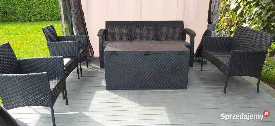 SKRZYNIA OGRODOWA Tworzywo Sztuczne 280 l szara Opole