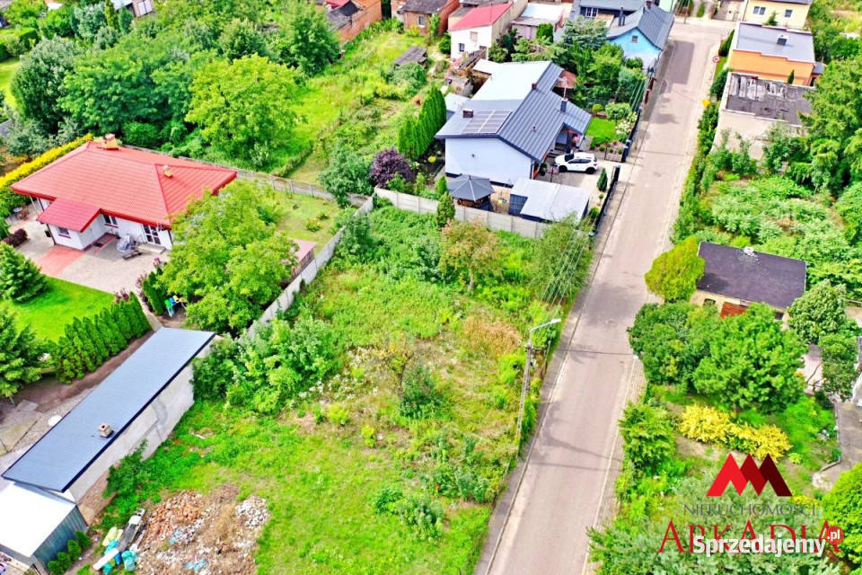 sprzedaży działki Choceń 500m2 kanalizacja