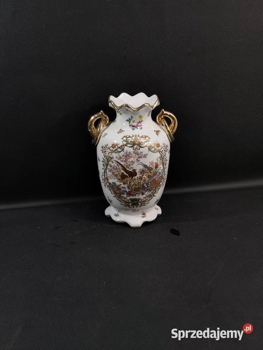 Ekskluzywny Chiński Wazon Porcelanowy Vintage łódzkie