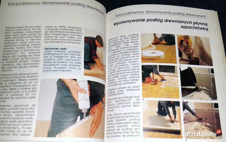 Sami ukladamy pakiety PCV i wykladziny Bernhard Rok wydania 1997 lubelskie Chełm sprzedam