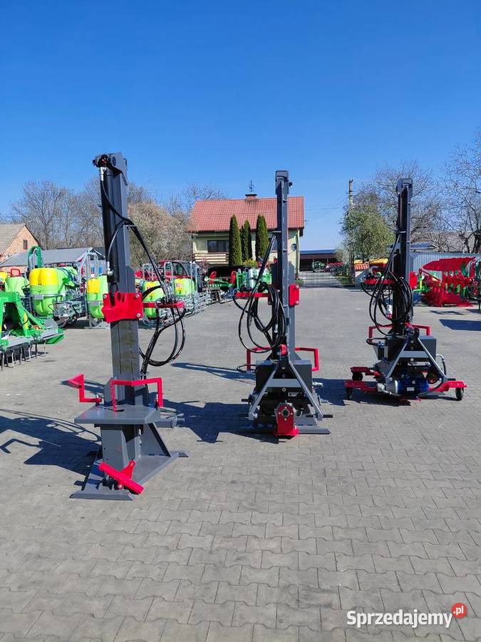 Łuparka hydrauliczna pionowa 20T napęd z silnika lubelskie Wola Różaniecka