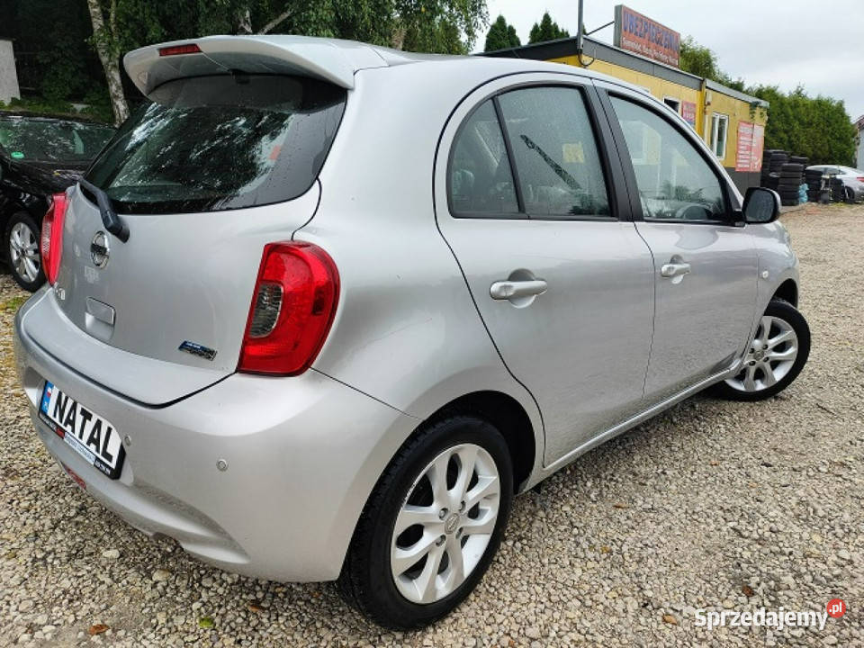 Nissan Micra Super wersjaKlimatronik Parktronik srebrny Bydgoszcz
