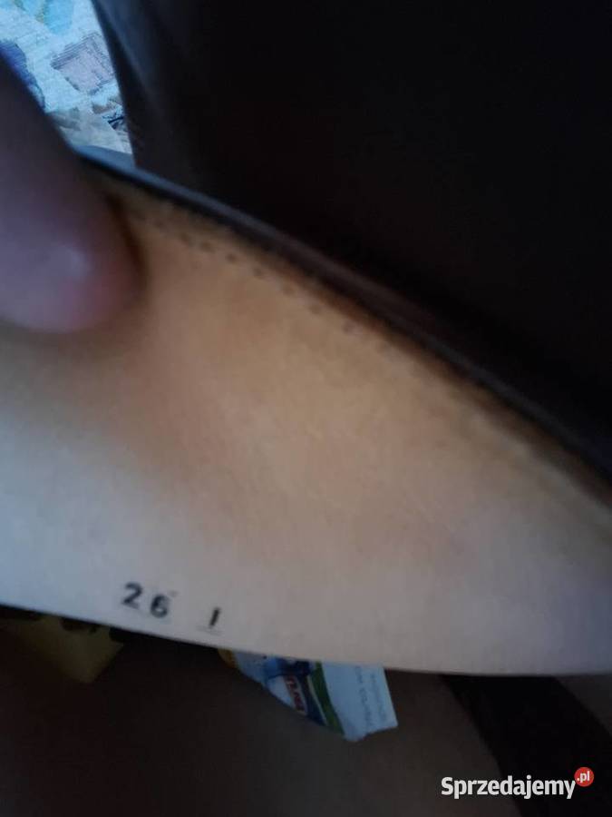 Buty wojskowe ze skóry rozmiar 26 Płońsk