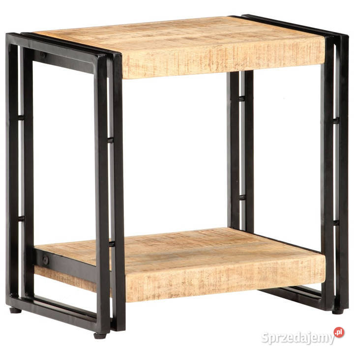 Stolik boczny 40x30x40 surowe drewno mango Stoły mazowieckie Warszawa