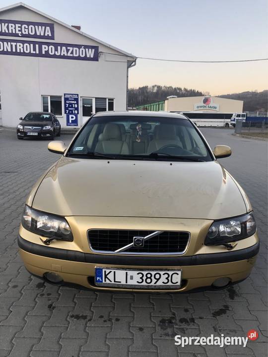 Volvo s60 25 benzyna turbo 2003r 4x4 okazja Nowy Sącz