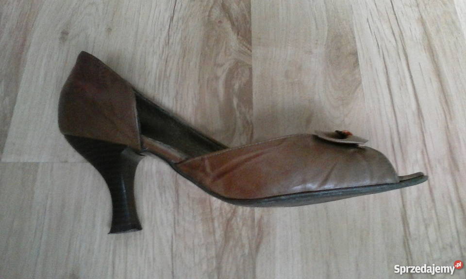Buty czółenka skórzane damskie rozmiar 38 dolnośląskie Polkowice
