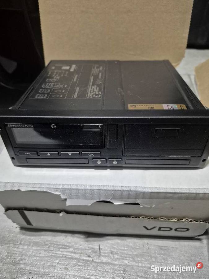 Tachograf VDO 41 smart2 GEN2V2 Mercedes Actros Wyposażenie wnętrza Obłotne sprzedam