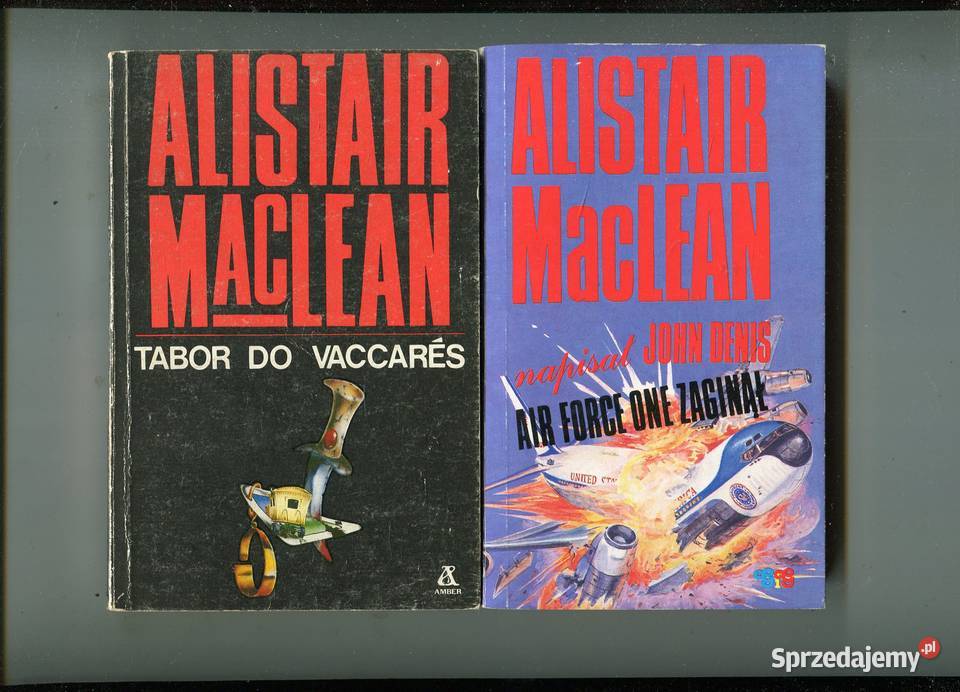 Tabor do Vaccares Air Force One zaginął Alistair Rok wydania 1989 Szczecin