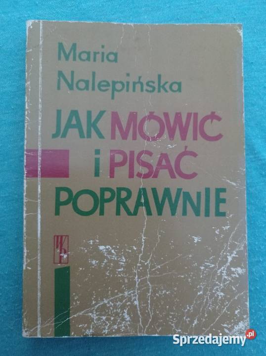 mówić i pisać poprawnie Maria Nalepińska