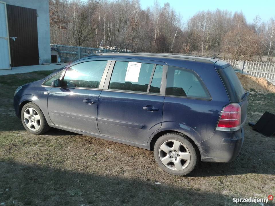 Opel Zafira 7osobowe Grudzień 2005 elektryczne lusterka Opel Brąszewice