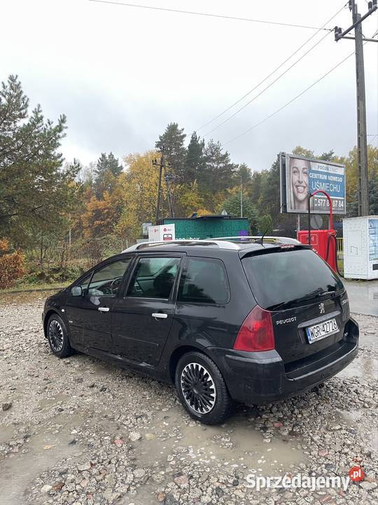 Peugeot 307Rs 7 osobowy 20Hdi 6 biegów odtwarzacz DVD Warszawa sprzedam