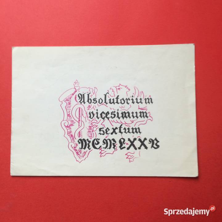 1928 Zaproszenie PAM