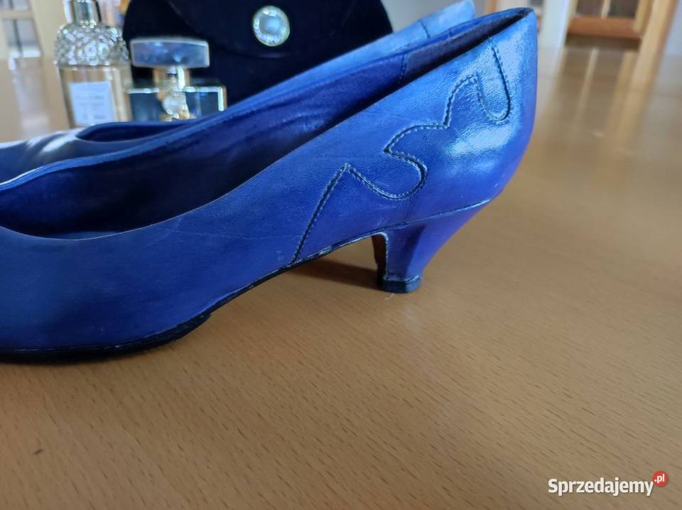 charme francuskie czółenka buty skórzane Czółenka Kielce