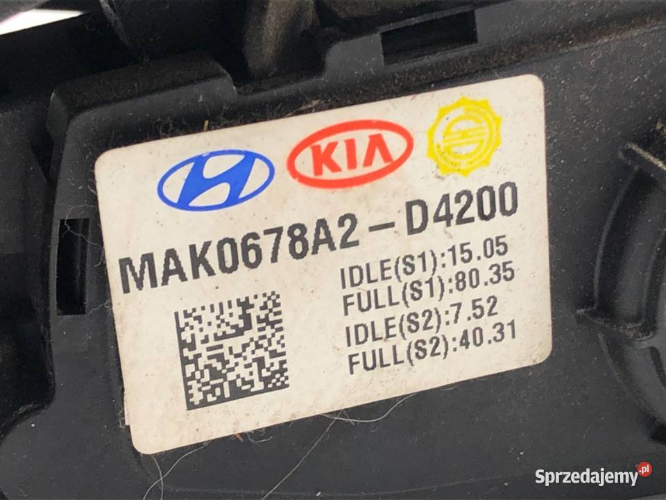 POTENCJOMETR GAZU KIA OPTIMA 17 141 PEDAŁ Potencjometry podkarpackie sprzedam
