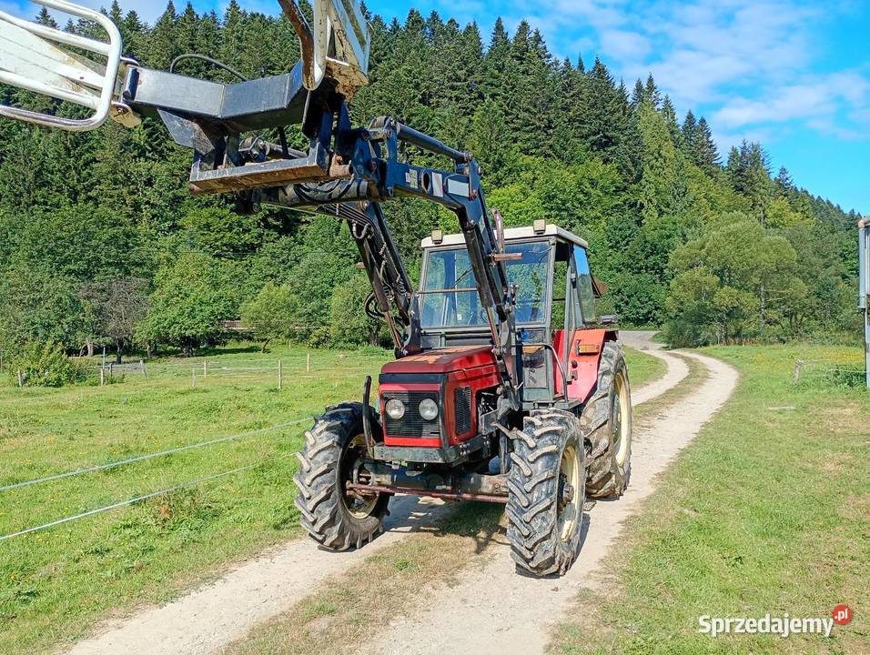 Zetor 7745 Napęd 4x4 podkarpackie Bandrów Narodowy