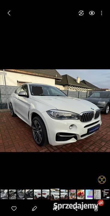 BMW X6 M50D stan perfekcyjny małopolskie Olkusz