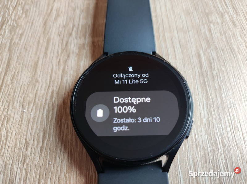 Smartwatch Samsung Galaxy Watch 4 LTE 44mm black małopolskie