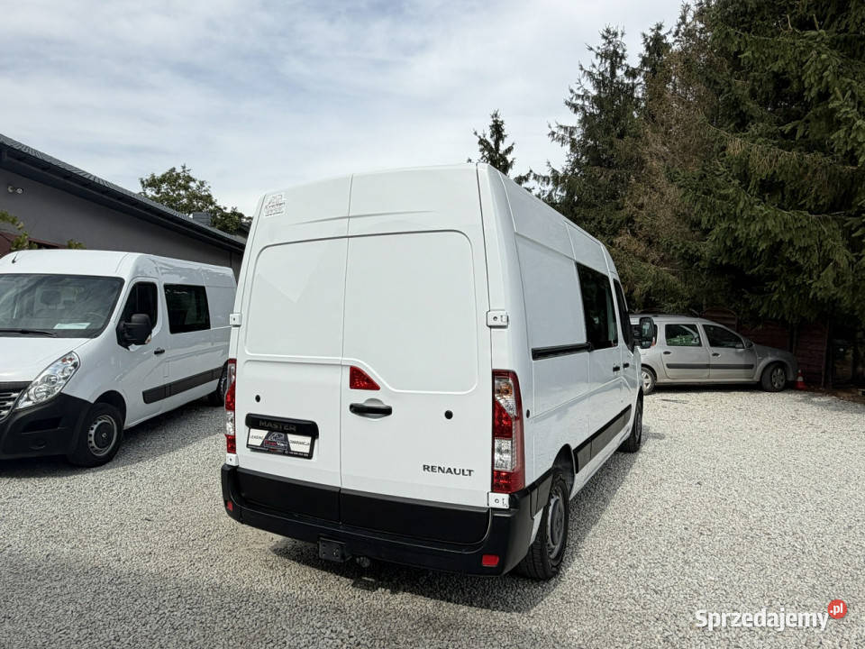Renault Master L2H2 średniak 7osobowy lift wielofunkcyjna kierownica Warszawa