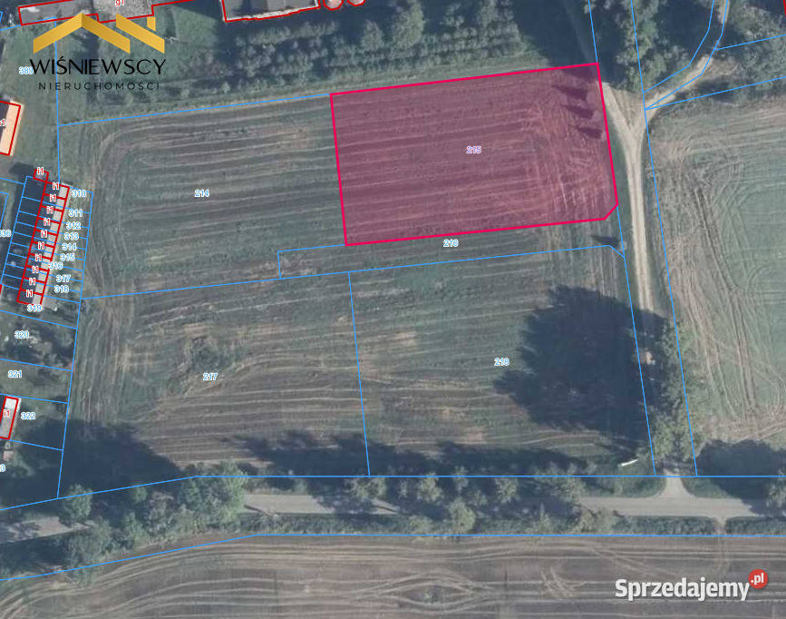 Działki z wydanymi warunkami zabudowy Wysoka budowlana