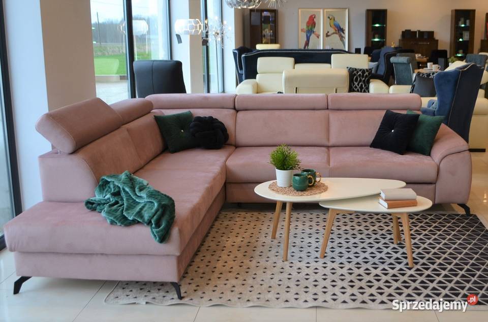 Nowoczesny narożnik SIELLA tkanina Producent Wrocław