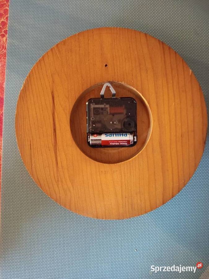 Zegar do nauki angielskiego z prawidłowym opisem Warszawa