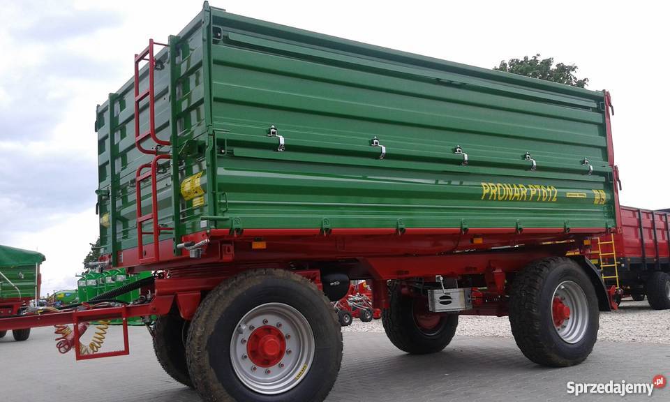 Przyczepa rolnicza Pronar PT610 100T Dostępna nieuszkodzony Przyczepy rolnicze Kozenin