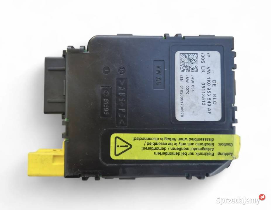 CZUJNIK KĄTA SKRĘTU ALTEA A3 8P GOLF V Działoszyce