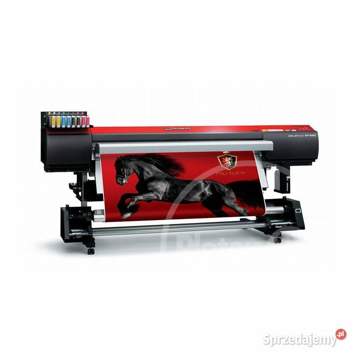 Ploter ROLAND XF640 nowe 2 głowice 102m2h FV Druk w kolorze Lublin