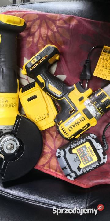 DeWalt DCG405 DCD790 ładowarka i akumulator