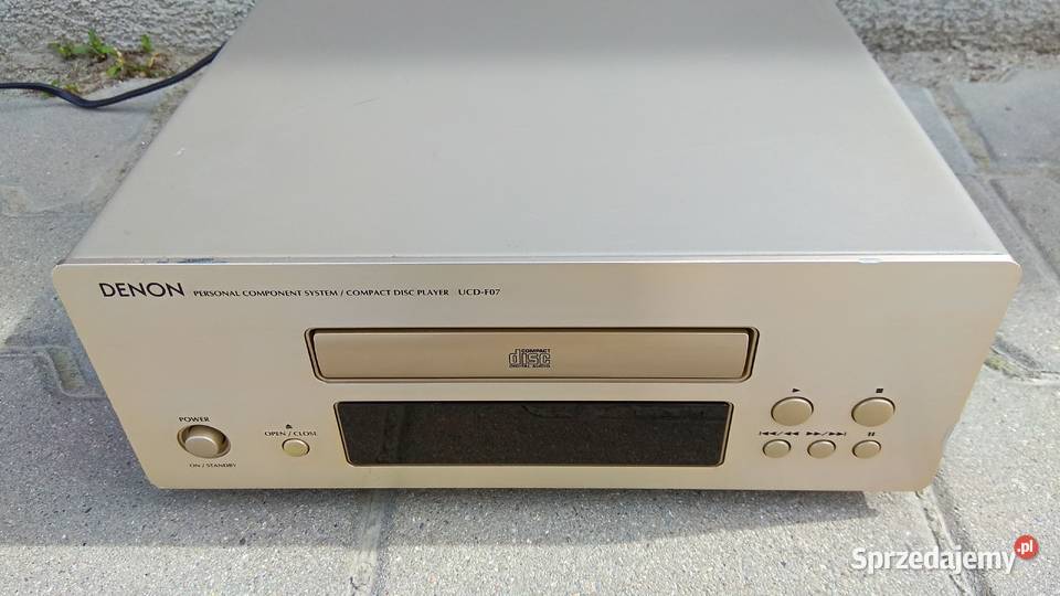 DENON ucdf07 odtwarzacz cd złoty szampański Świebodzice