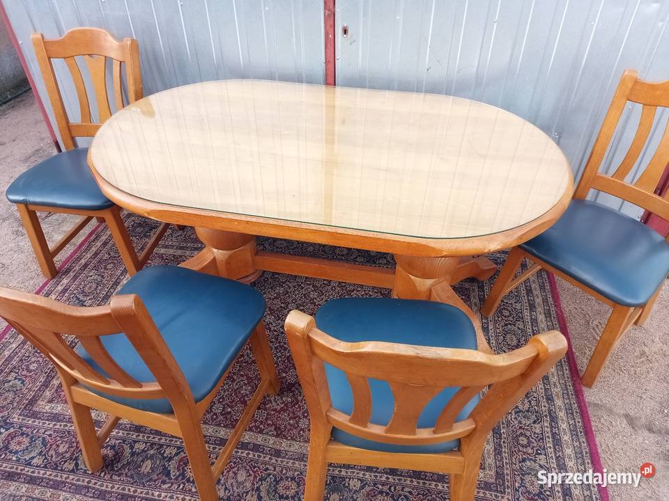 Stół plus krzesła sprzedam kujawsko-pomorskie
