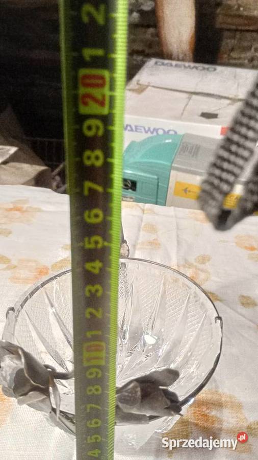 Cukiernica Hefra Argentum plater kryształ lubuskie Zielona Góra