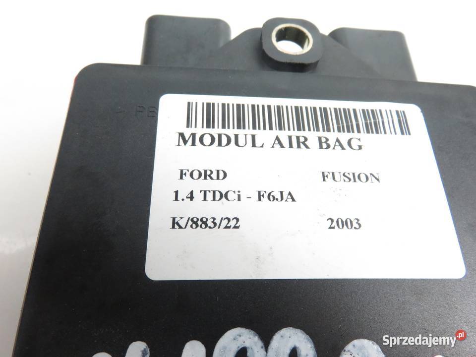 MODUŁ AIRBAG FORD FUSION 2S6T14B056BP małopolskie