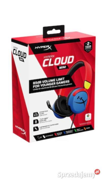 Słuchawki HYPERX Cloud Mini Nauszne Leszno sprzedam