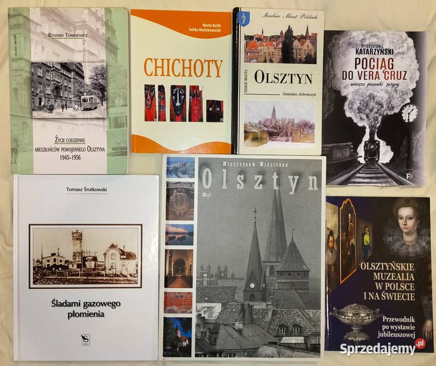 OLSZTYN 194956 Dzieje miasta Gazownia Vera Cruz Poradniki, albumy i reportaże