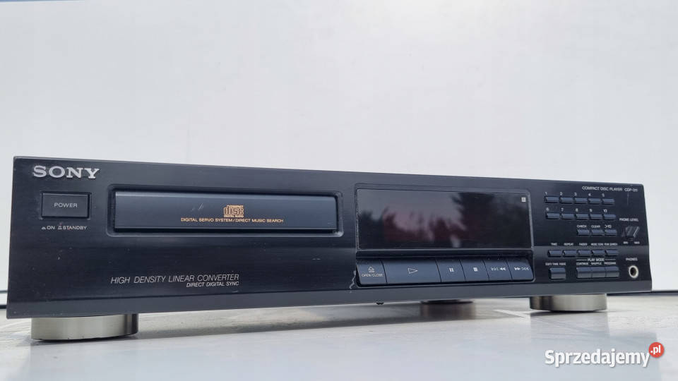 SONY CDP 311 odtwarzacz kompaktowy CD player Międzychód