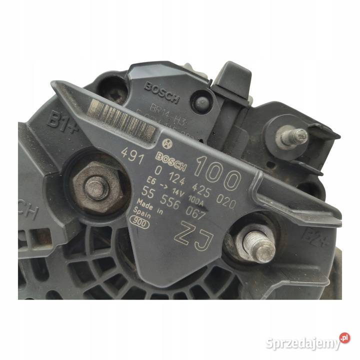 ALTERNATOR Opel Astra III H 16 16V 0124425020 osobowe Chełm