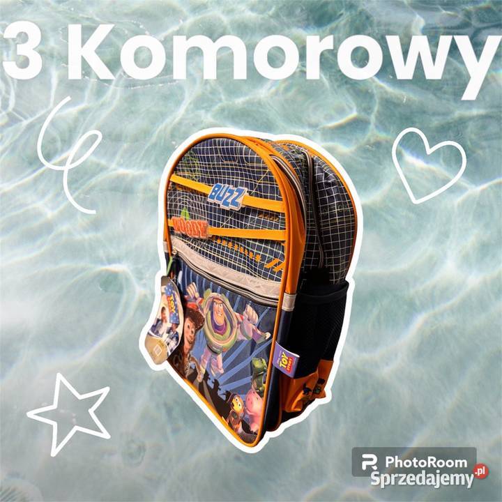 Plecak ergonomiczny 3 komorowy Toy Story pomorskie Gdańsk