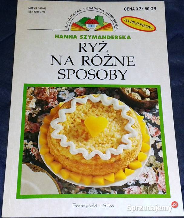 Ryż na różne sposoby Hanna Szymanderska Chełm sprzedam