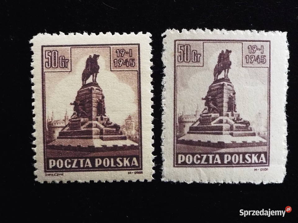 Znaczki polskie sprzedaży wymiany Będzin