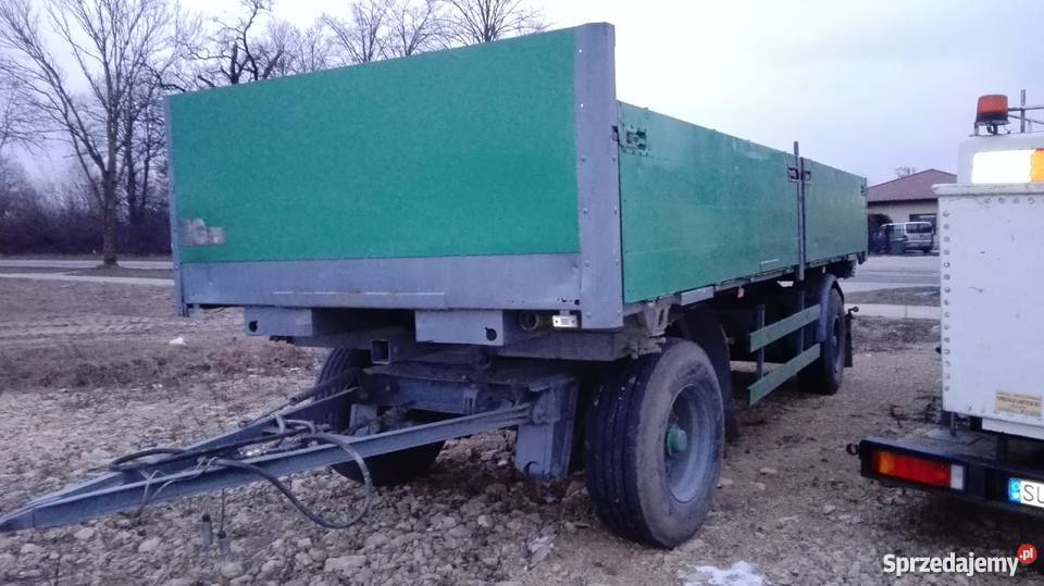 Przyczepa ciężarowa BDF budowlanka burtowa