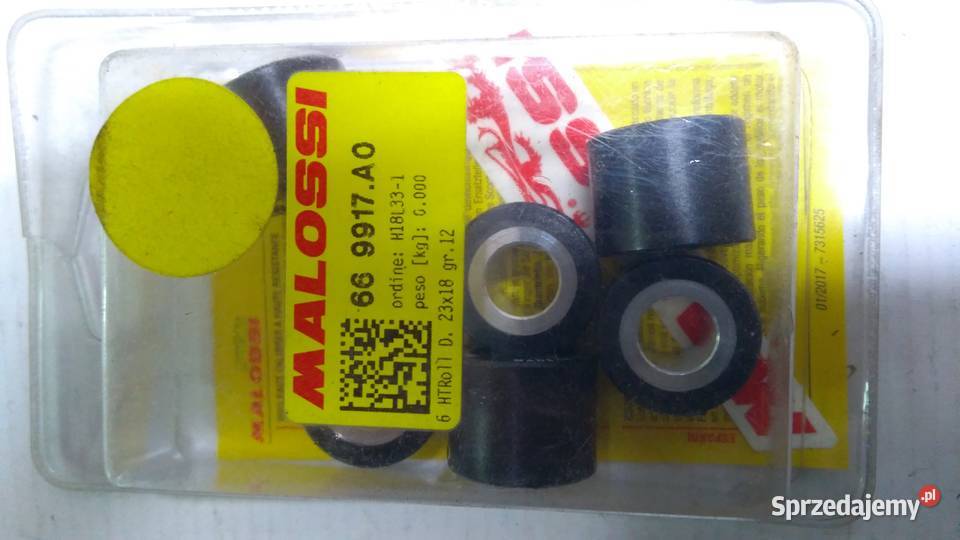 Rolki wariatora Malossi 23x18 Honda SH 300 podlaskie Bielsk Podlaski