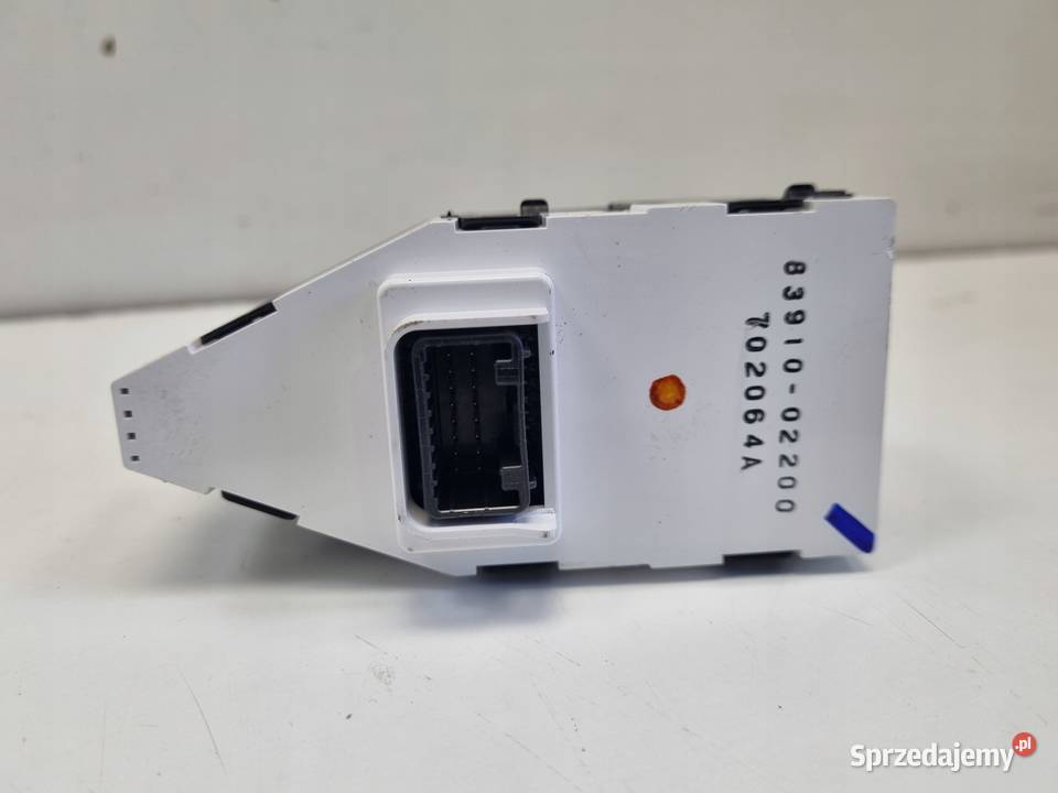 WYŚWIETLACZ ZEGARKA Toyota Auris II Airbag ekran osobowe Chełm