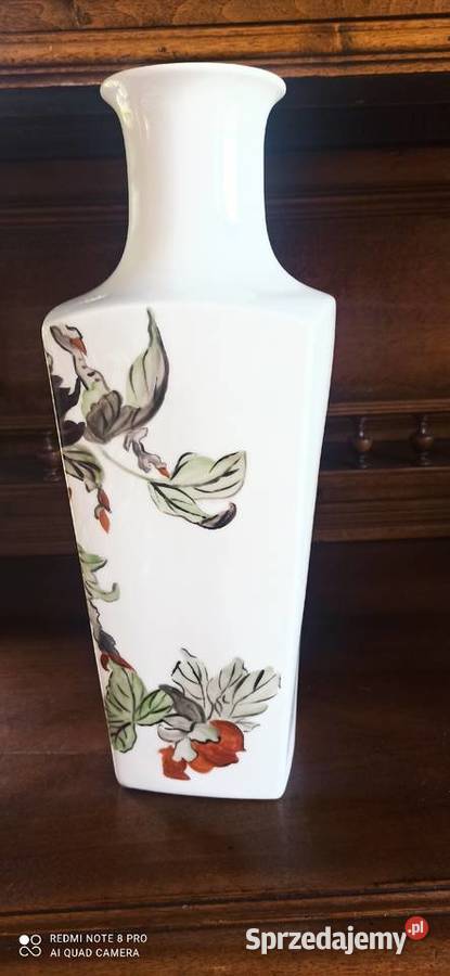 Wazon Kaiser W Germany Ręcznie malowany dekor Gdańsk