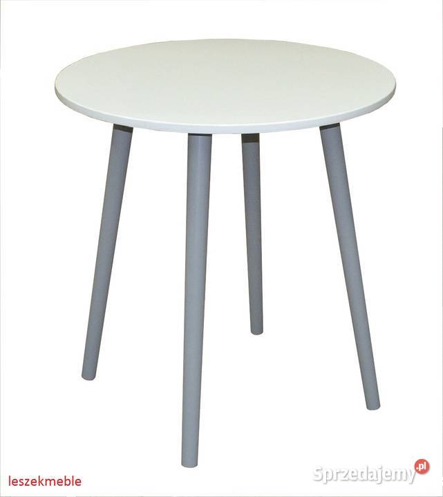 STÓŁ OKRĄGŁY FI 70 CZARNY STOLIK ŁAWA RÓŻNE Meble warmińsko-mazurskie Tołkiny