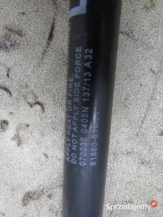 SIŁOWNIK TELESKOP KLAPY LEWY PRAWY SX4 SCROSS osobowe