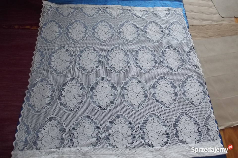 Mała firanka żakard 145144 Medaliony Tanio śląskie Piekary Śląskie