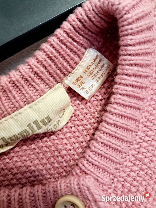 Sweterek rozpinany dziewczynki Lupilu Swetry Łódź